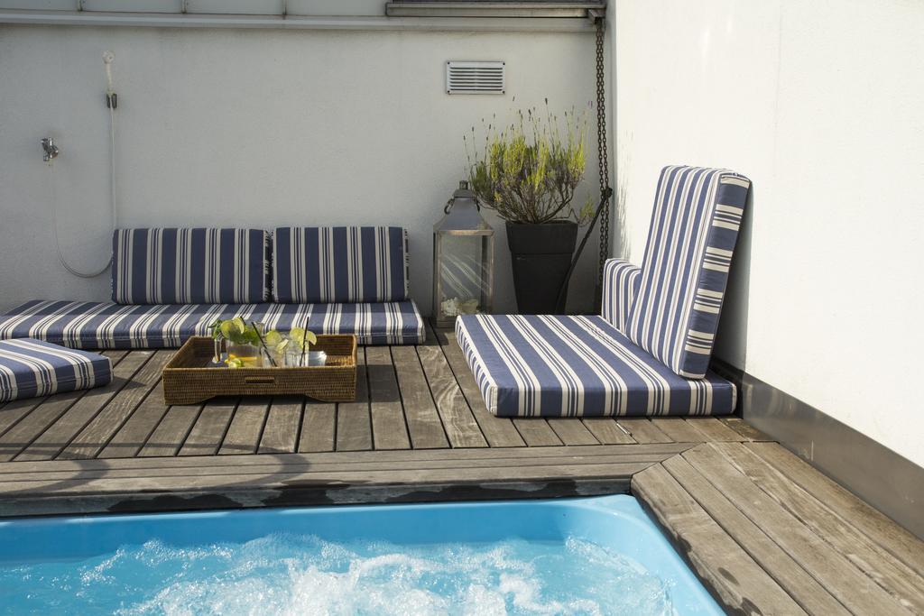 Pavi Apts Ljubljana - Private Rooftop Swimming Pool Δωμάτιο φωτογραφία