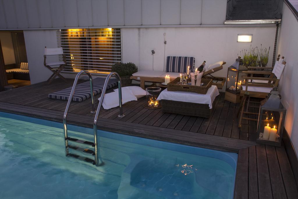 Pavi Apts Ljubljana - Private Rooftop Swimming Pool Δωμάτιο φωτογραφία